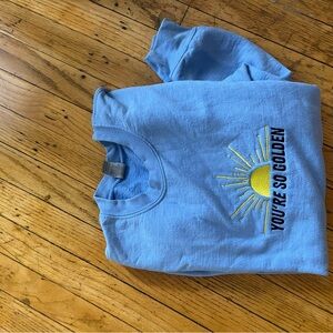 Blue Harry Styles crewneck